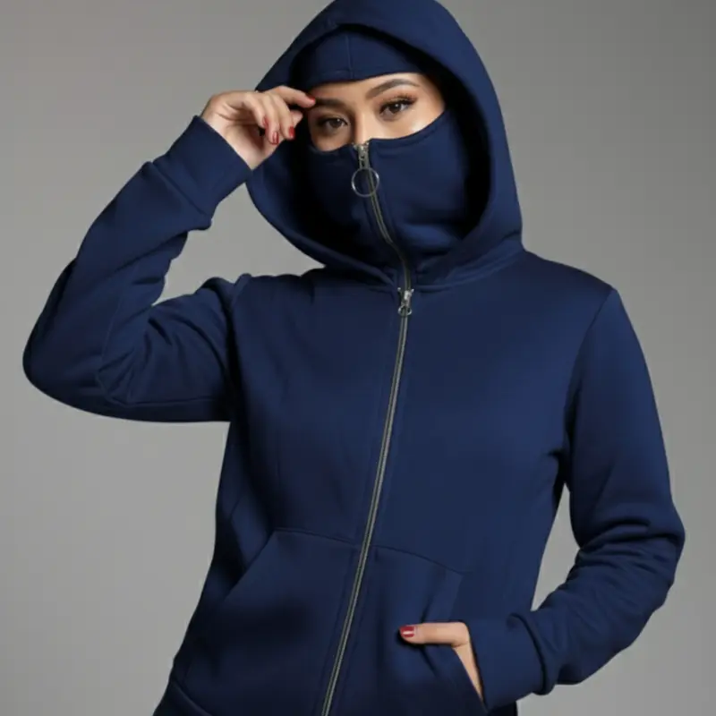 هودي نينجا بالاكلافا -  مع تغطية وجه كاملة