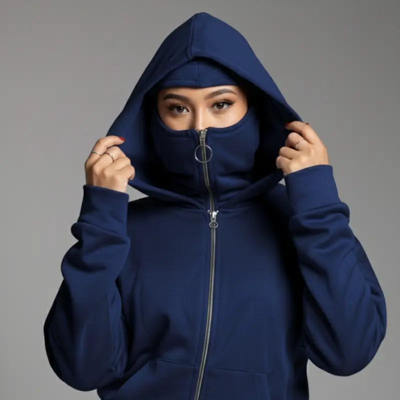 هودي نينجا بالاكلافا -  مع تغطية وجه كاملة