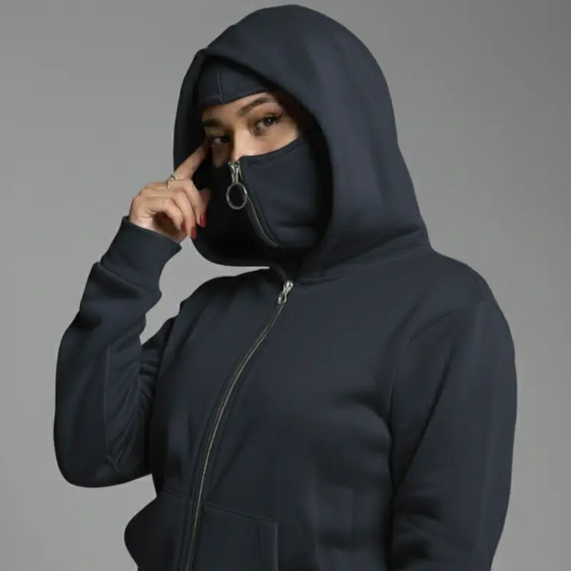هودي نينجا بالاكلافا -  مع تغطية وجه كاملة