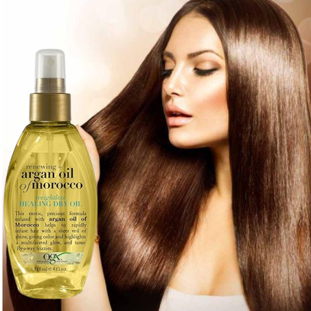 زيت رينيوينج أرجان المغربي للشعر التالف والمتقصف