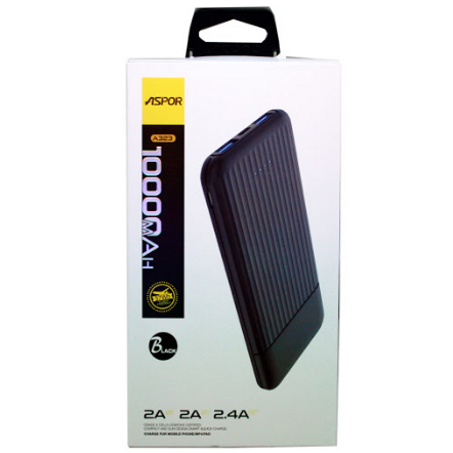 Aspor power bank (A323) 10000 mAh