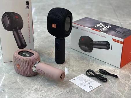 Kmc500 Microphone Karaoke Portable KTV Recharge de microphone sans fil