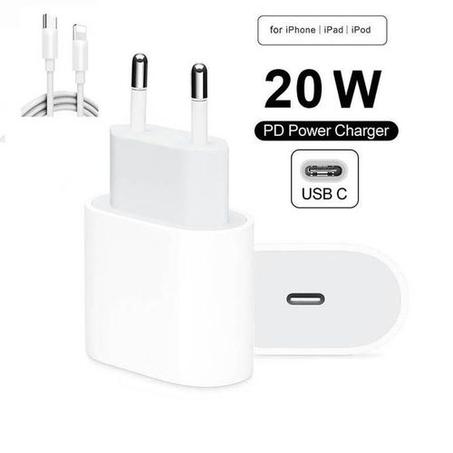 Chargeur lightening usb-c (20w)