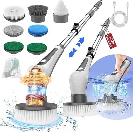 فرشاة تنظيف كهربائية دوارة من زويبو