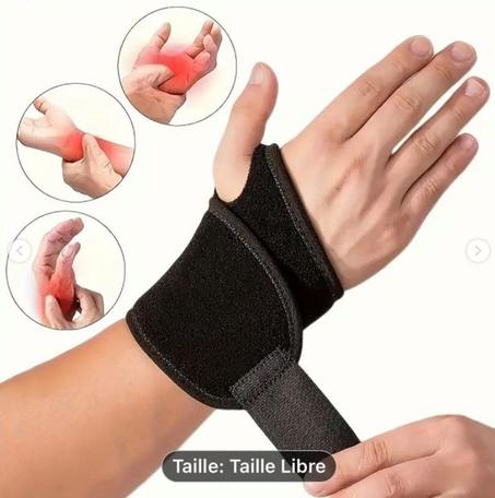 Bande réglable de poignet