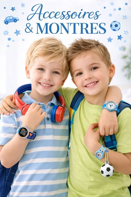 إكسسوارات وساعات الاطفال للأولاد
