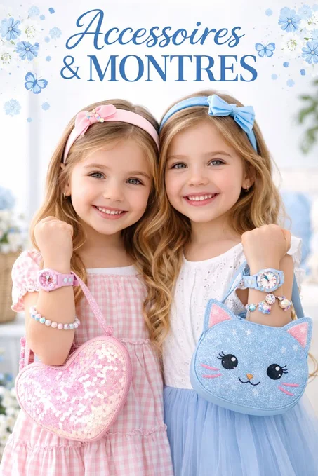 إكسسوارات وساعات للبنات