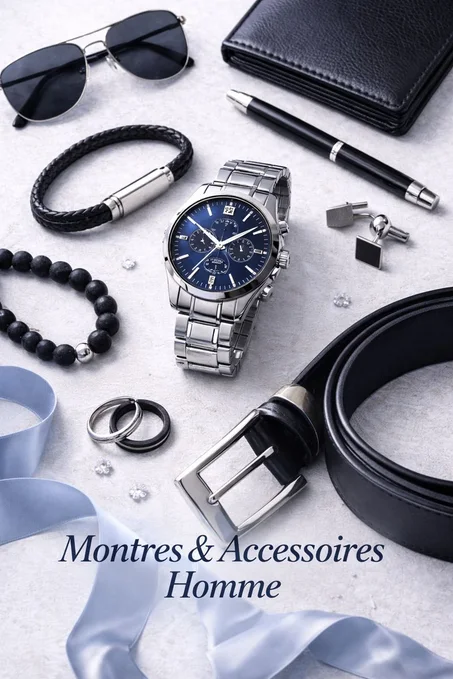 ساعات وإكسسوارات رجالية