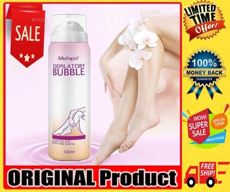 BUBBLE DEPILATORY بخاخ مزيل للشعر