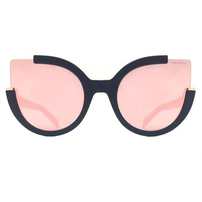 Sunglasses in Mirror Rose Gold