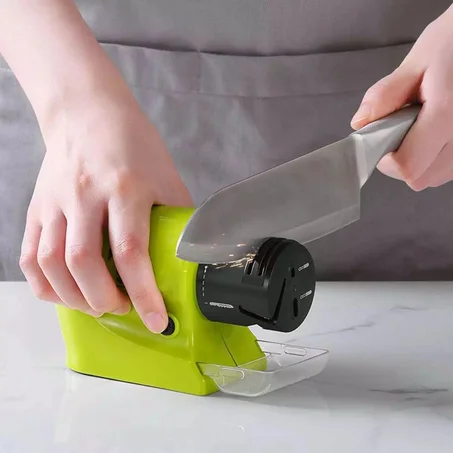 مبراة السكين الكهربائية واليدوية