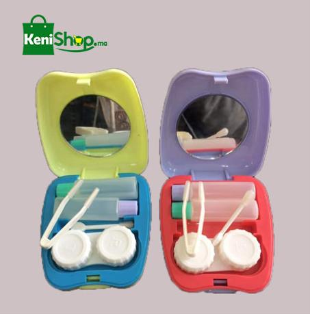 Kit de voyage (lentilles souples) محفظة العدسات اللصقة