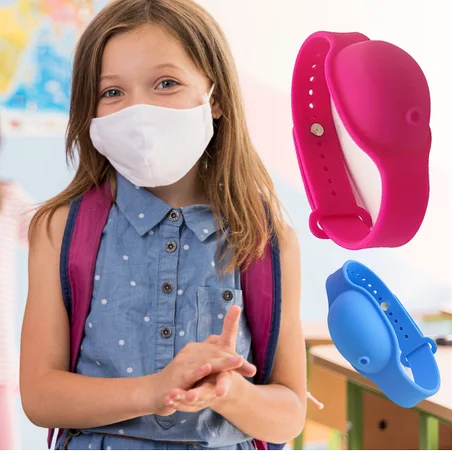 Deux Bracelets Désinfectants Pour les Enfants et les Adults
