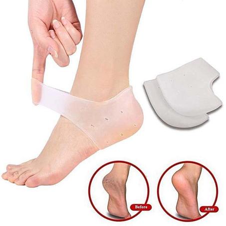 Chaussette de talon en Gel Silicone - جوارب السيليكون لحماية القدم