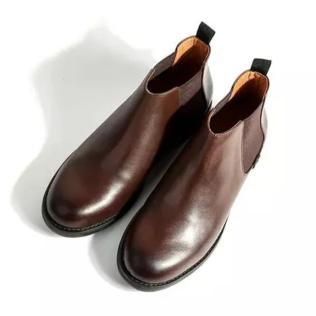 Chaussure Bottines en Cuir