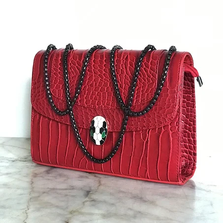 Sac Serpenti Rouge