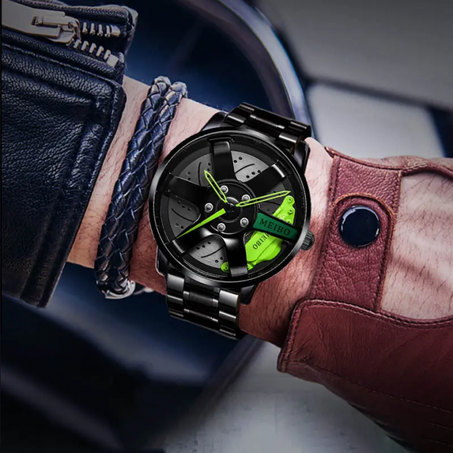 Montre Jante Sport Étanche Homme