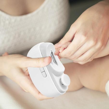 قصاصة الأظافر الالكترونية مع مبرد 2 في 1