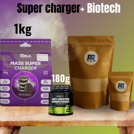 Super charger 1kg+ biotech 180g