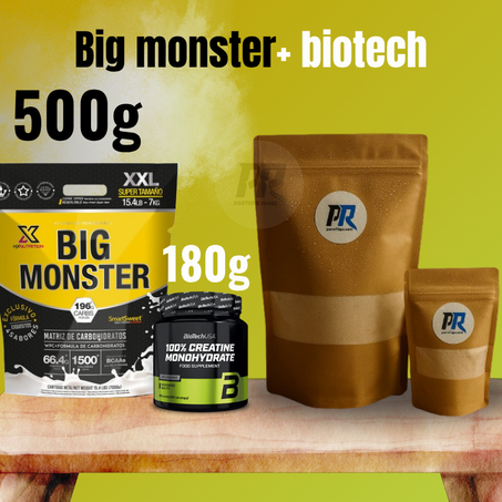 Big monster 500g+ biotech 180g