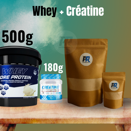 Whey 500g+ Créatine hx 180g