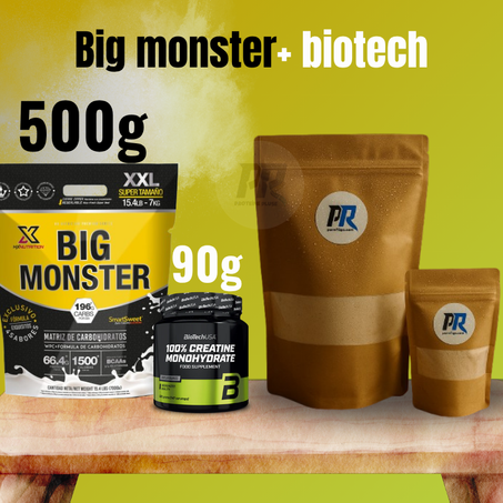 Big monster 500g + biotech 90g