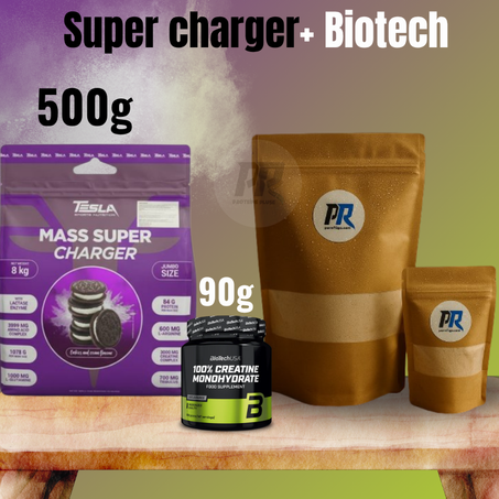 Super charger 500g + biotech 90g