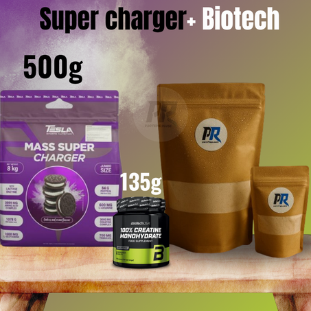 Super charger 500g+ biotech 135g