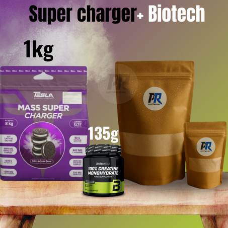 Super charger 1kg+ biotech 135g