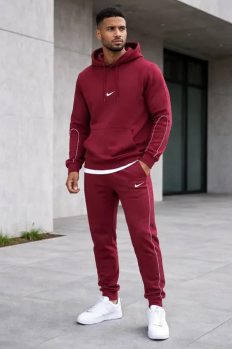 طقم هودي رياضي Premium – أناقة عصرية وراحة لا تقاوم (متوفر بلونين)