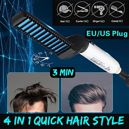 مصففة الشعر الجذابة والجميلة