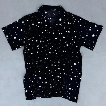 chemise le lin  etoiles
