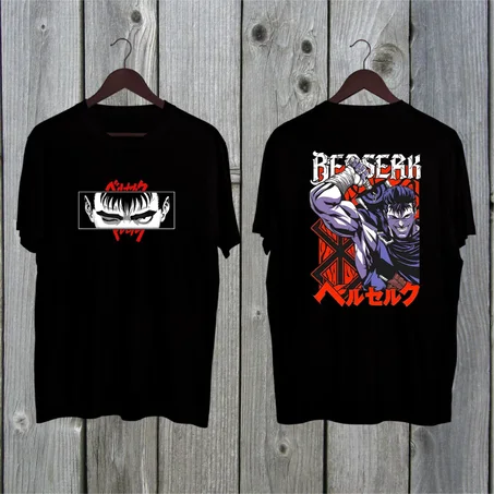 TSHIRT berserk front and back