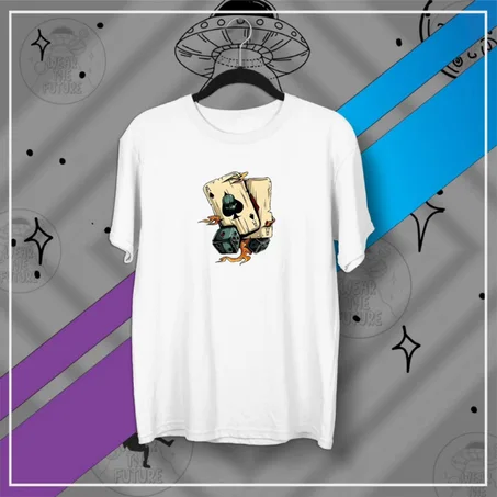 t-shirt ramie domino