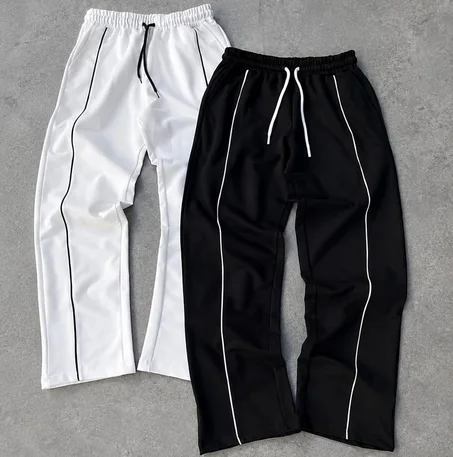 PACK 2 JOGGING NOIR ET BLANC MODERNE