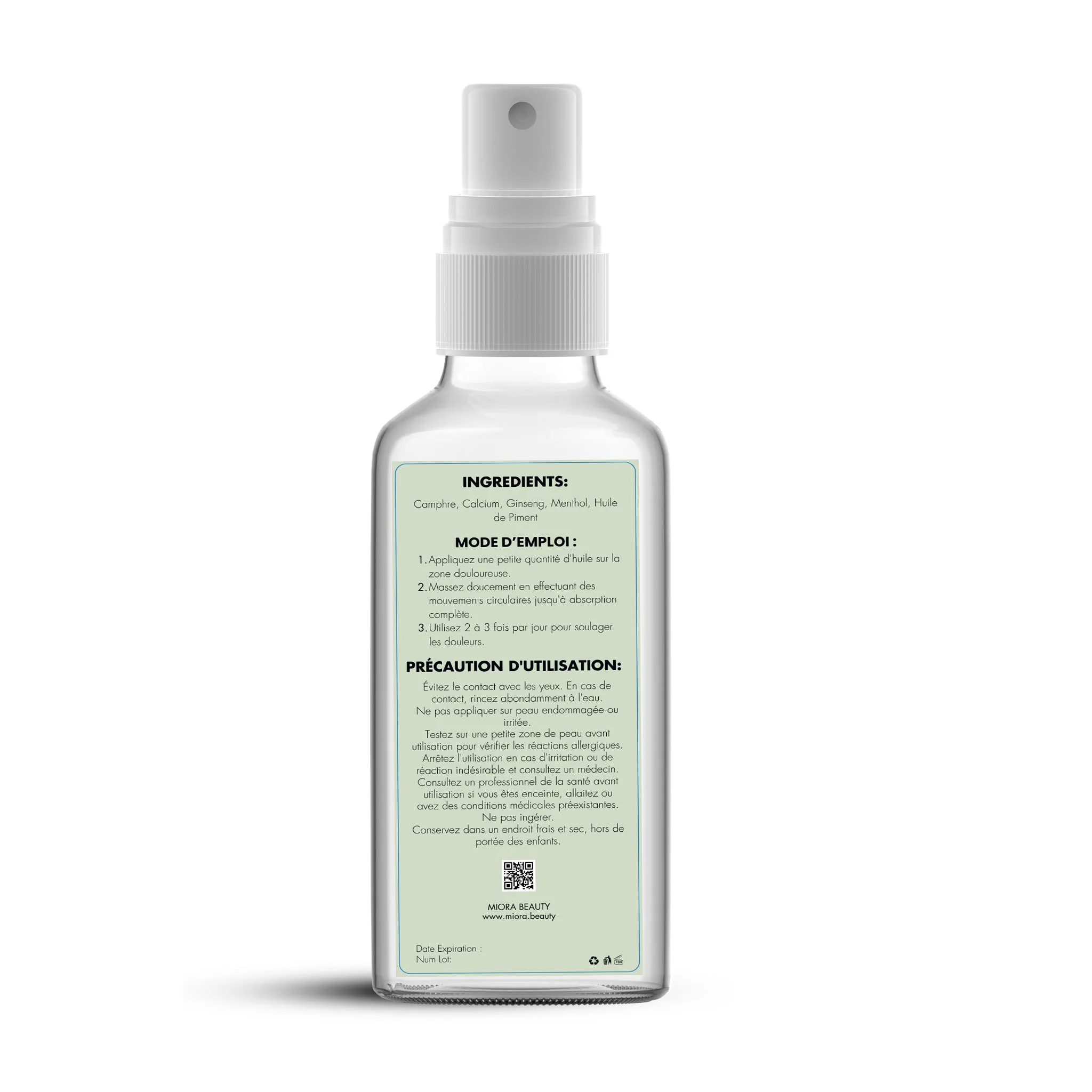 زيت آلام المفاصل الطبيعي لتخفيف الألم وتحسين الحركة – 100 مل