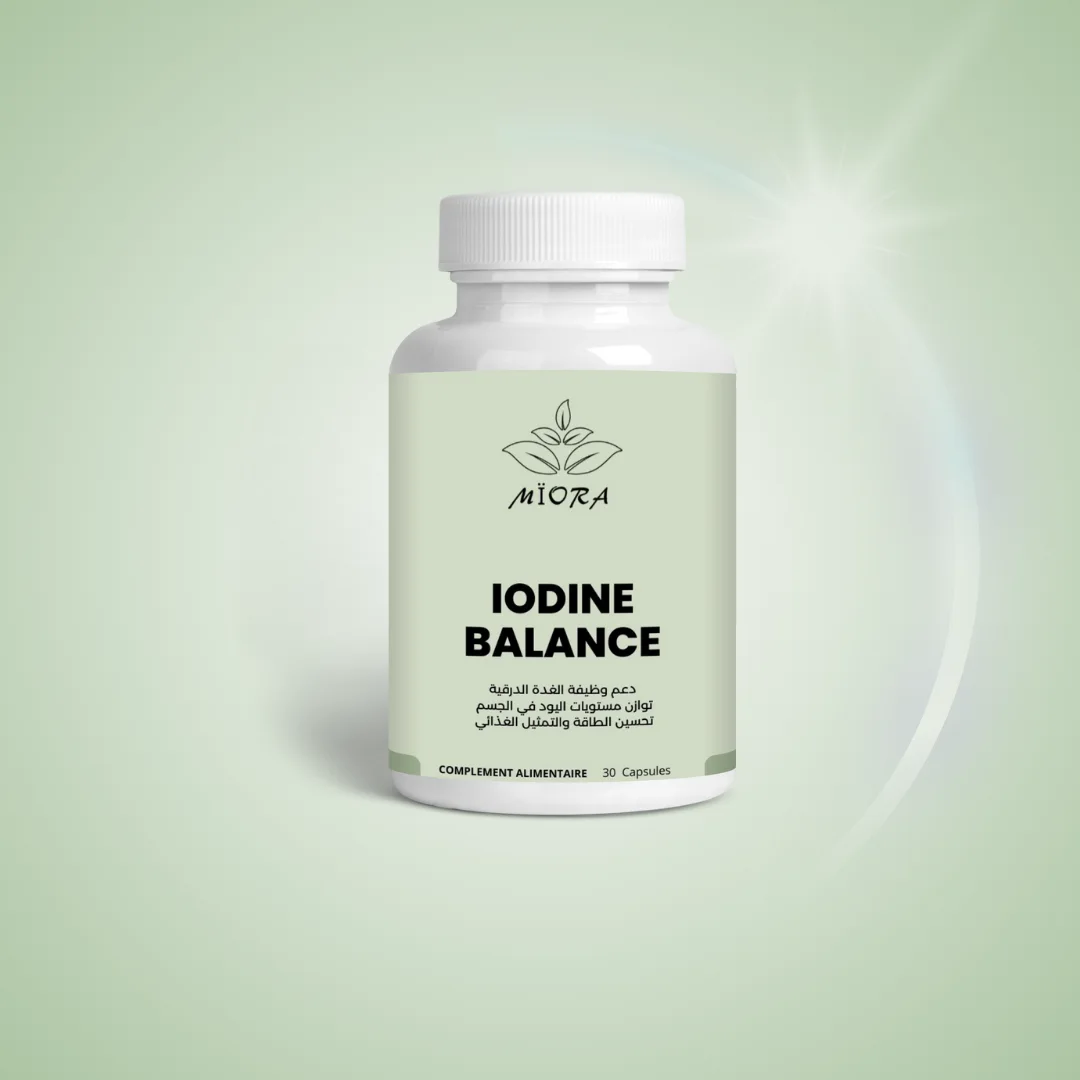 مكمّل توازن اليود لدعم الغدة الدرقية والطاقة – 30 كبسولة