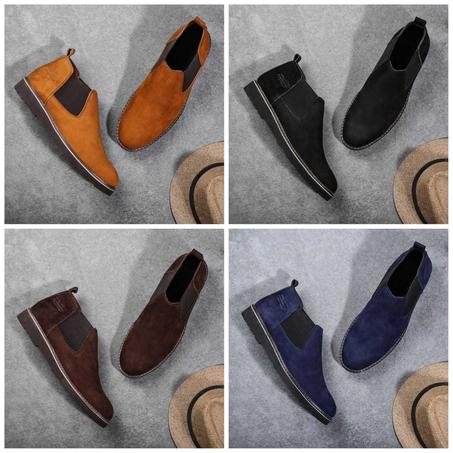 هاف بوت شامواه جلد طبيعي  M7