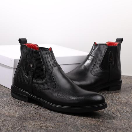 هاف بوت جلد طبيعي