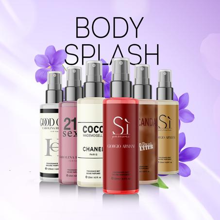 6 قطع بودي سبلاش للجسم Sexy