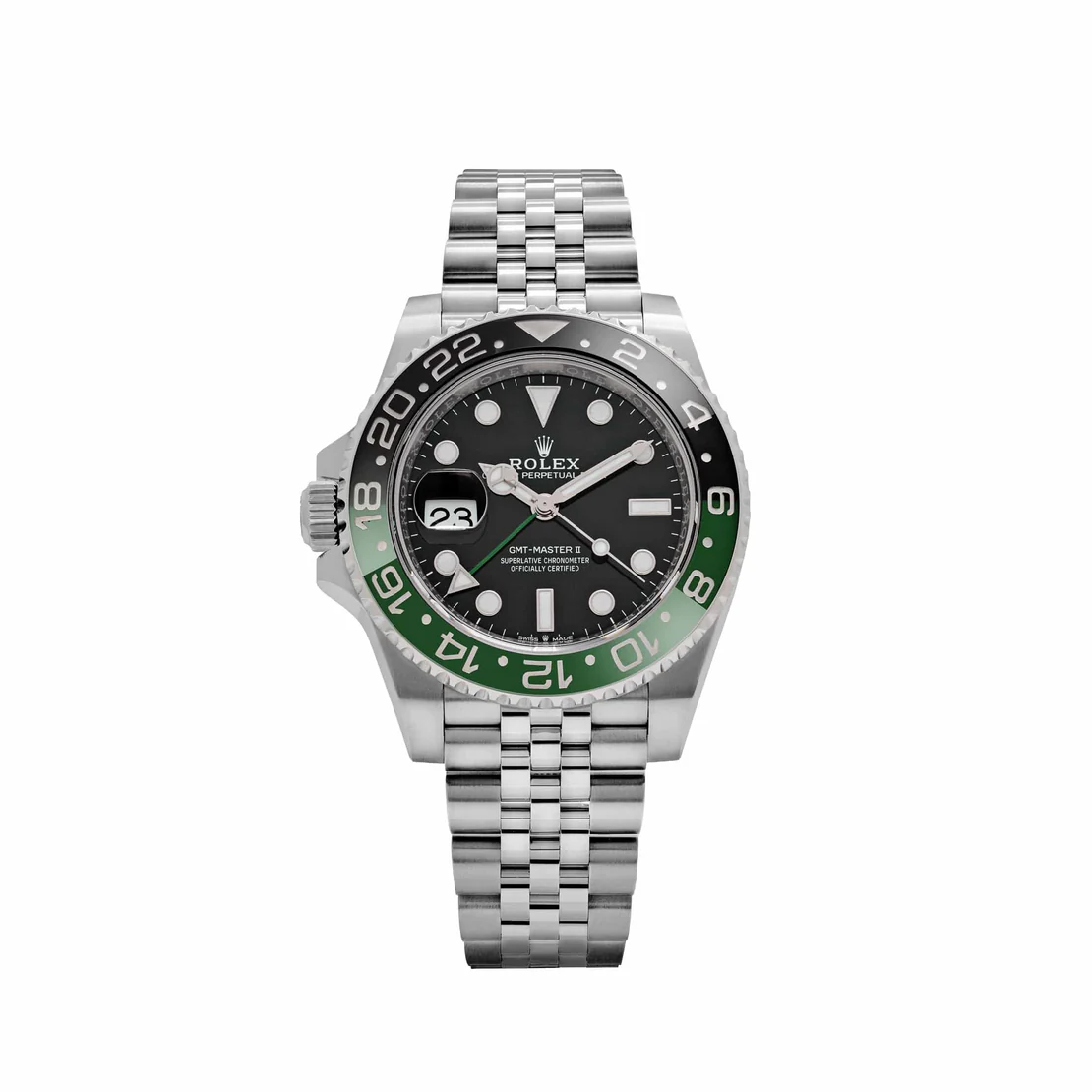 GMT-Master II 'Sprite' Lefty Stainless Steel Jubilee