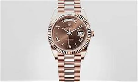 Rolex Day-Date 40 Or Everose Chocolat – Prestige & Excellence