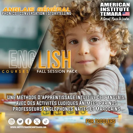 English courses for toddlers - Fall