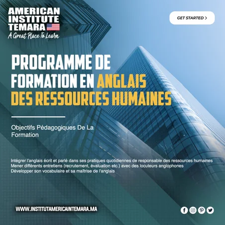 Cours d'Anglais pour les resources Humaines
