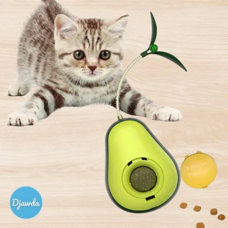 لعبة الأفوكادو التفاعلية للقطط