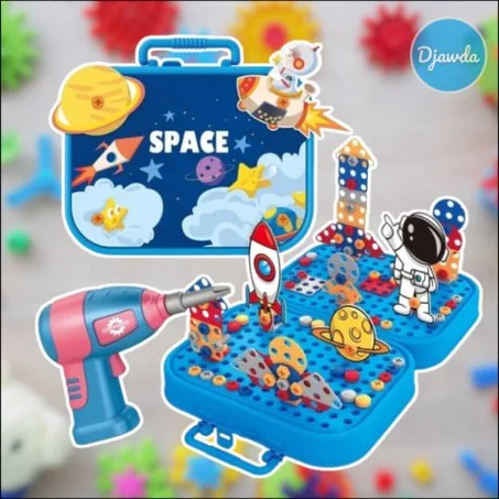 لعبة التركيب والبناء للاطفال