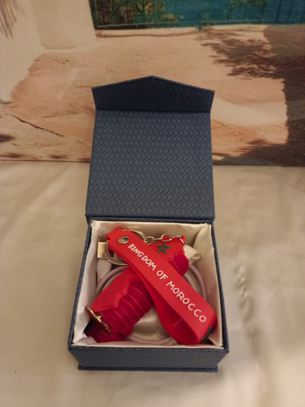 Powerbank & Porte-clés Maroc – Édition Royale