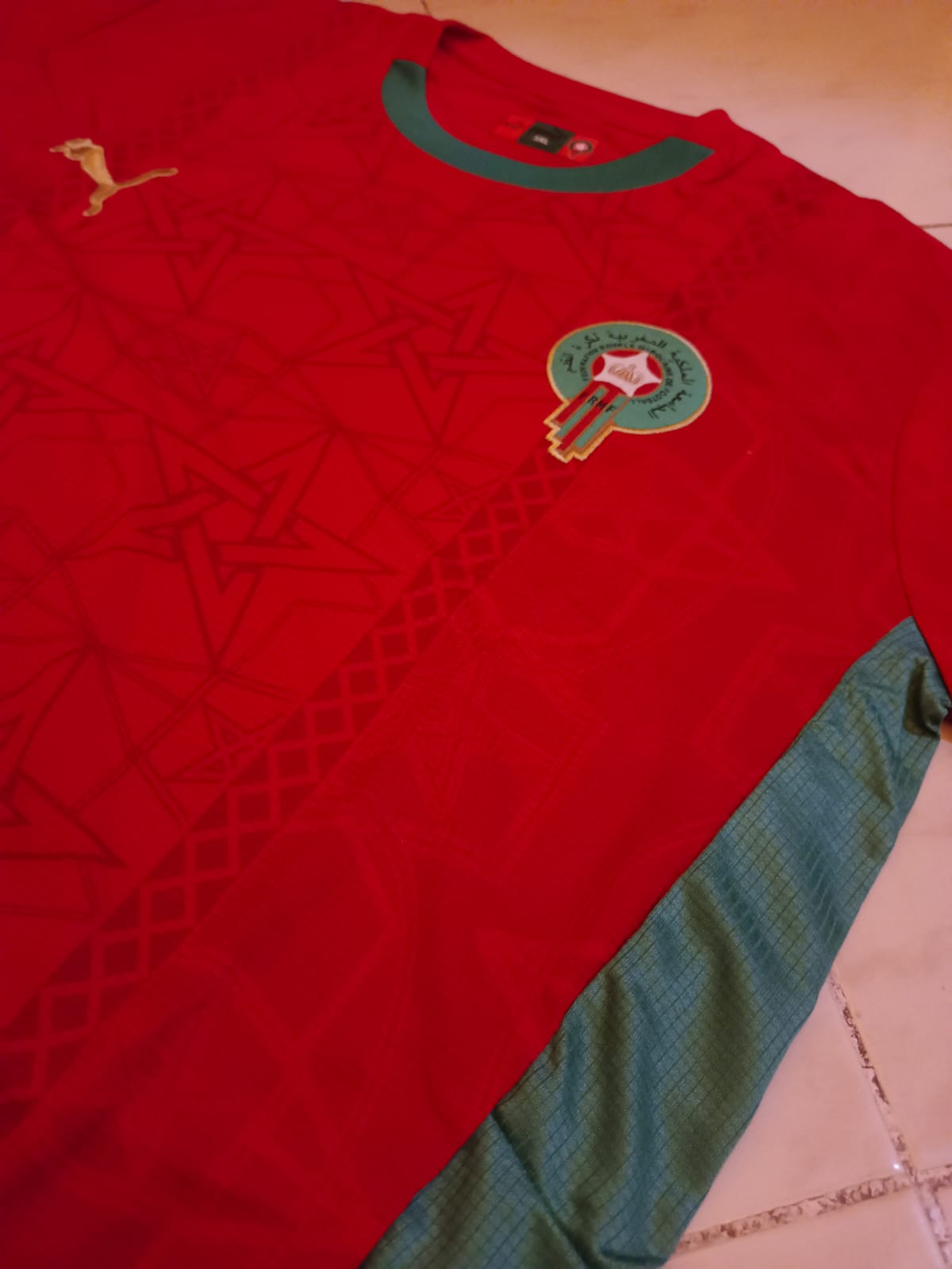 Tenue d'equipe national Rouge V2