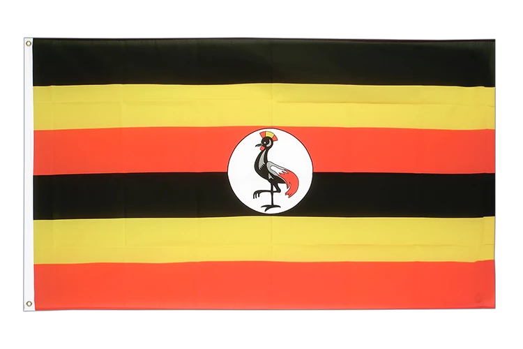 Ouganda  - Drapeau