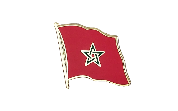 Pack Maroc - Pin's drapeau